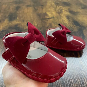 Mexican leather baby shoes size 0-6
